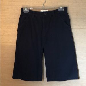 Like new boys navy twill shorts. Sz 14
